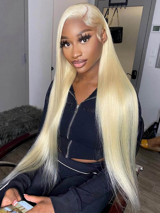 TikTok Hot | Sterly #613 Blonde 13x6 Full Frontal Lace Straight Human Hair Wigs - sterlyhair
