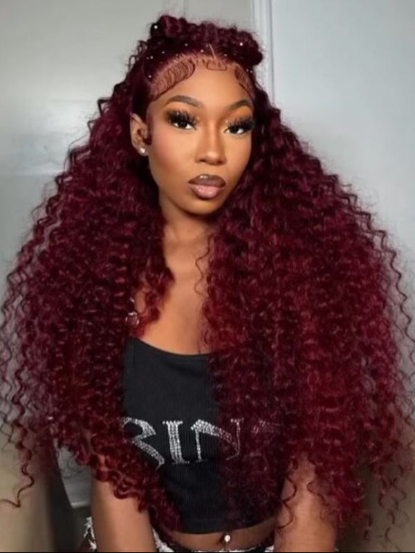 TikTok Hot | Sterly Glueless 7x6 Deep Wave Wig 100% Human Hair Wigs