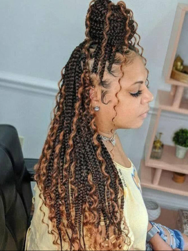 TikTok Hot |  Sterly Water Wave Bulk Human Hair For Braiding No Weft 100g (1 Pack-2 Bundle 50g)