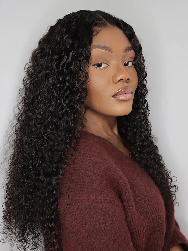 Perruque Lace Front Wig HD sans colle Wear Go 7x6 Loose Body Wave avec cordons invisibles