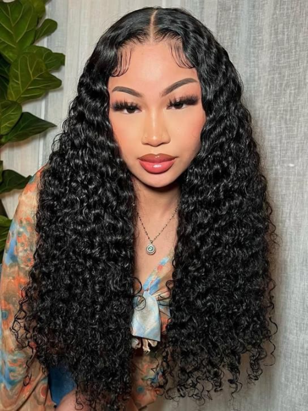 Perruque Lace Front Wig HD sans colle Wear Go 7x6 Loose Body Wave avec cordons invisibles