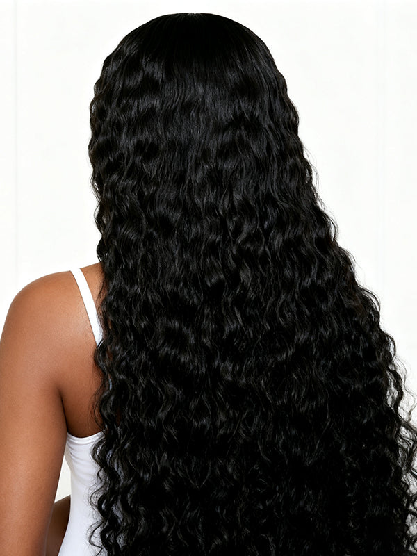 Raw Hair | Undetactable HD Lace Water Wave Human Hair Wig Real HD Lace Wig
