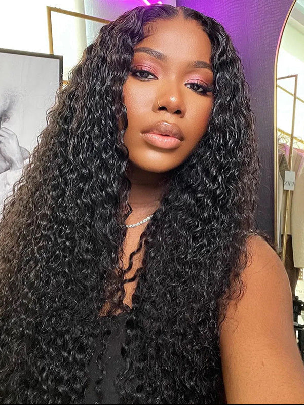 Wear Go 7x6 Curly Wave Glueless Wig HD Lace Front Wig - sterlyhair