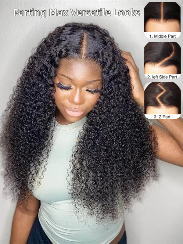 Wear Go 7x6 Curly Wave Glueless Wig HD Lace Front Wig - sterlyhair