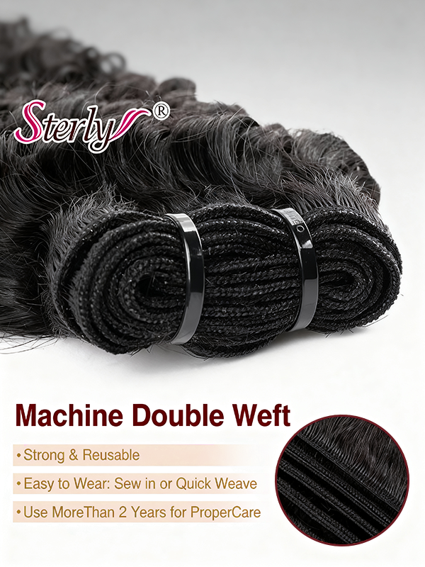 Raw Straight Human Hair Bundles High Quality Virgin Cuticle Aligned - sterlyhair