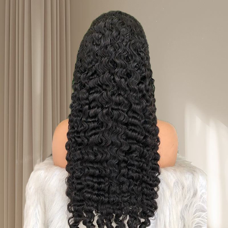 360 Lace Frontal Wigs Burmese Curly Human Hair Wigs For Women Sterly Hair