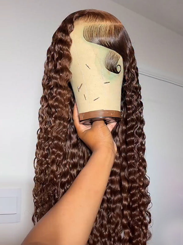 Affordable Burmese Curly Frontal Human Hair Wig Hot Selling Premium Hair Drawstring Wig With Finger Coil Ends