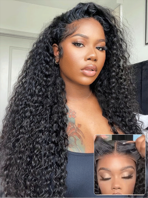 13×6 HD Lace Frontal Curly Human Hair Wigs Sterly Hair - sterlyhair