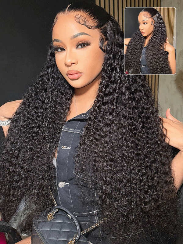 13×6 HD Lace Frontal Curly Human Hair Wigs Sterly Hair - sterlyhair