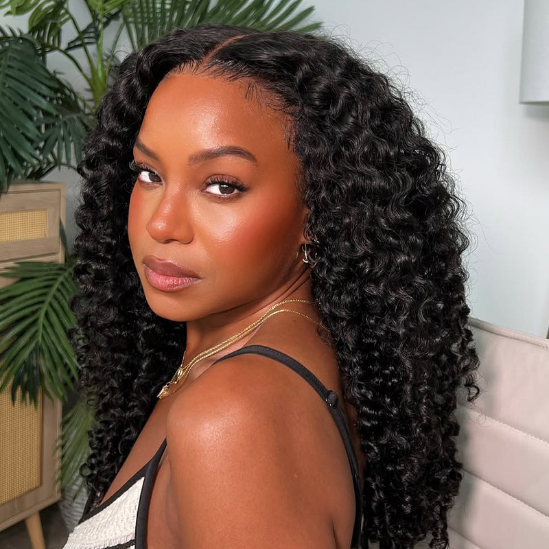 360 Lace Frontal Wigs Burmese Curly Human Hair Wigs For Women Sterly Hair