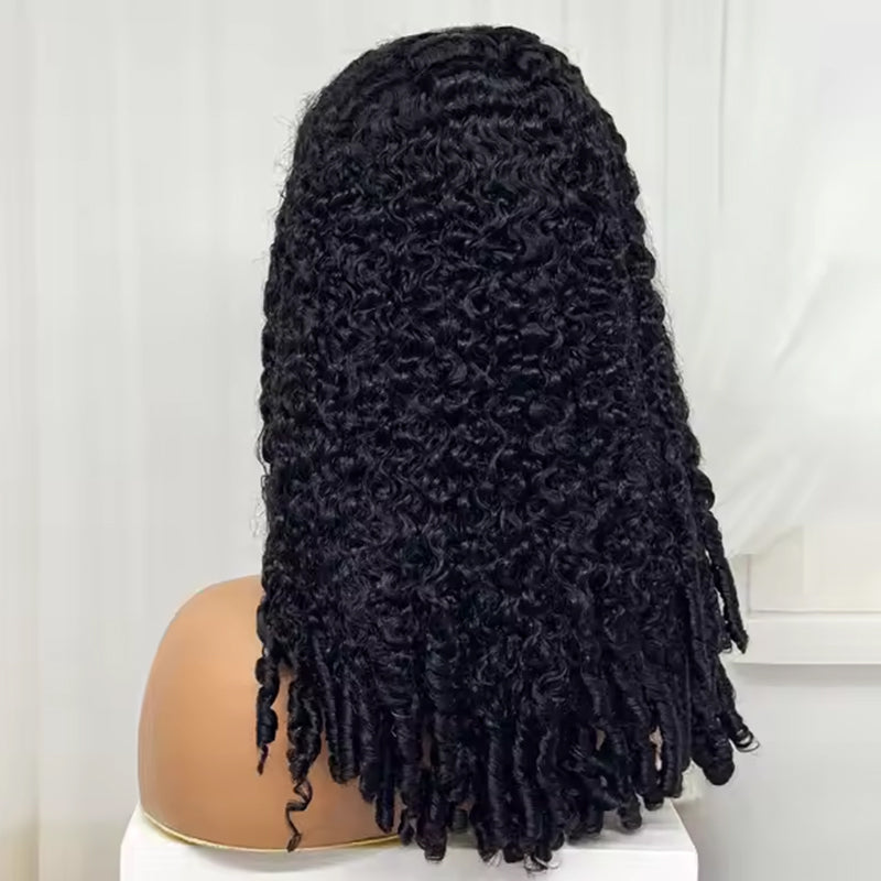 Wear Go 7x6 Burmese Curly Wave Glueless Wig HD Lace Front Wig With Invisi- Drawstrings