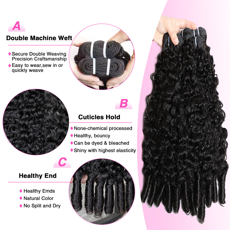 Raw Burmese Curly Bundles High Quality 100% Human Hair Sterly Hair