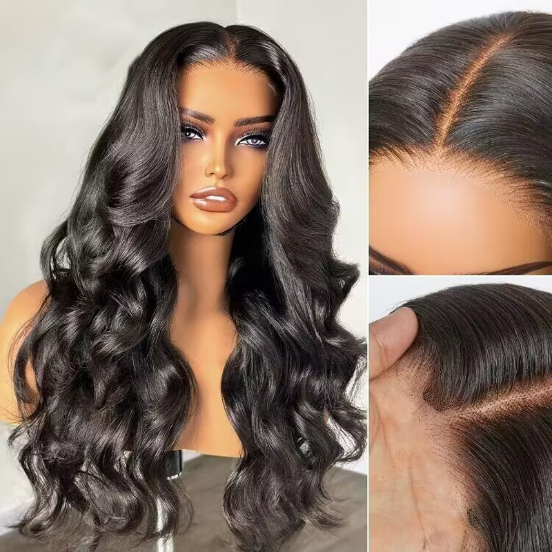 9×6 Lace Pre Everything Loose Body Wave Wig Glueless Invisible Lace Wig Breathable Air Cap - sterlyhair