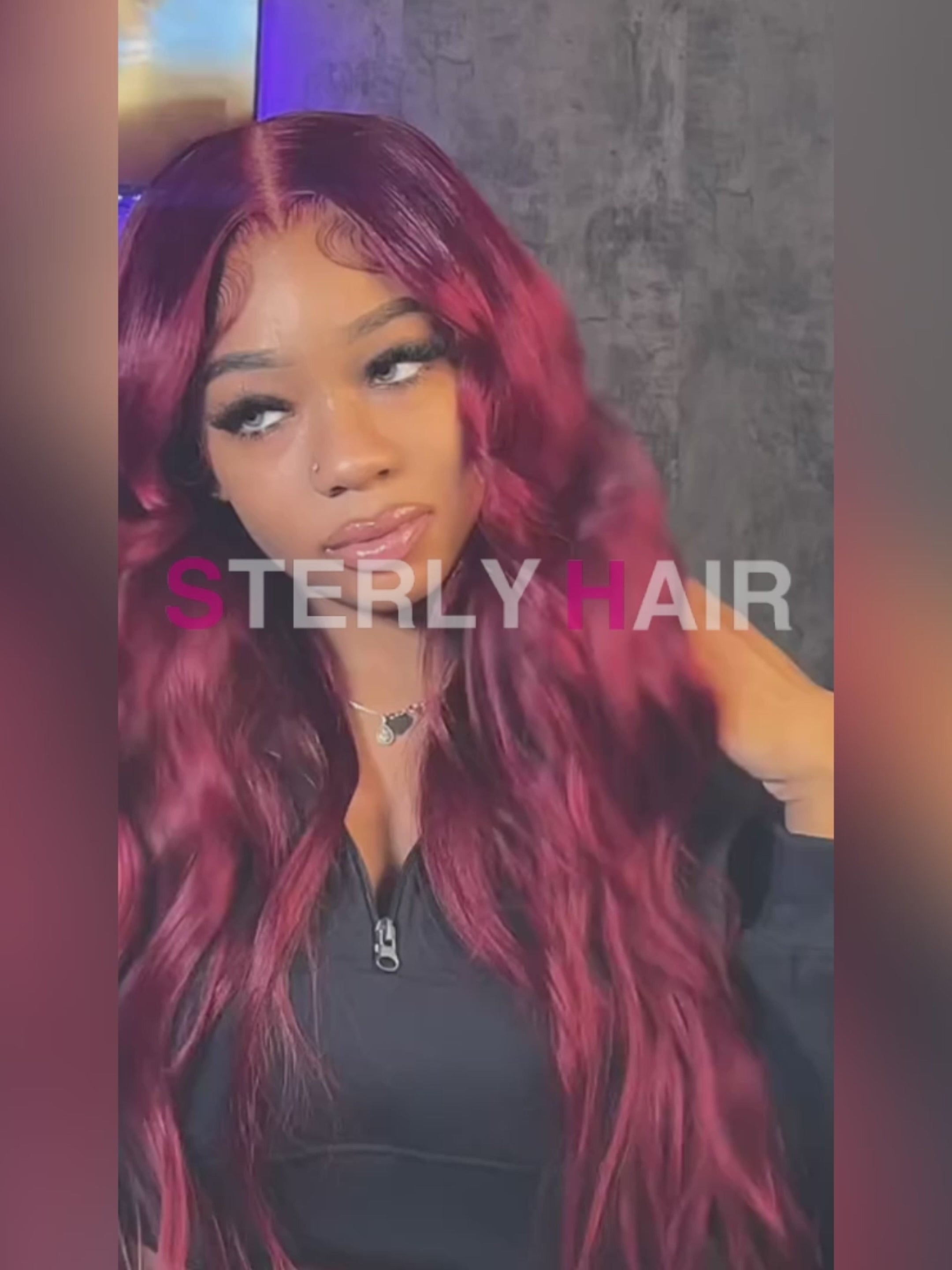 Perruque Body Wave bordeaux 13x6 à prix abordable #99J, perruques en cheveux humains avec dentelle frontale 