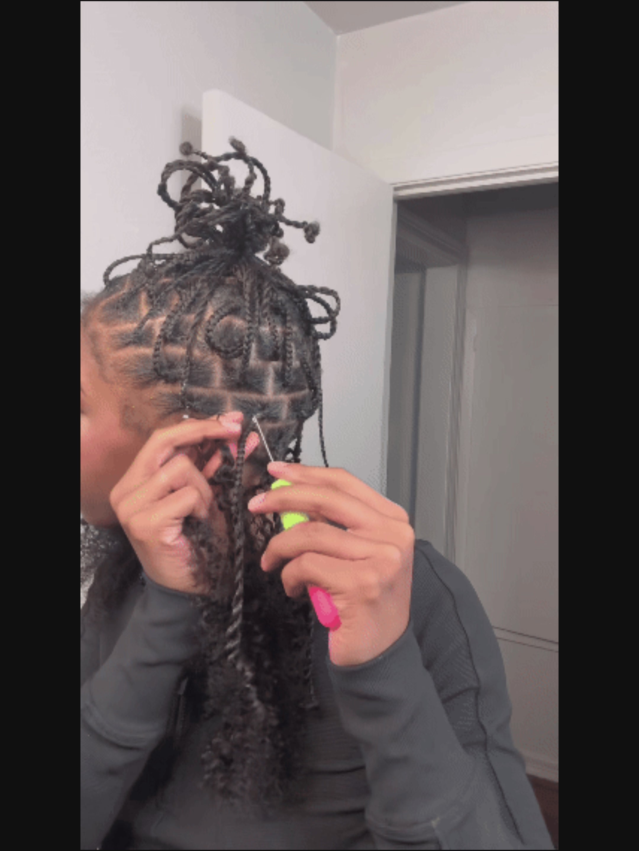 Sterly Hair Pixie Curls Feather Crochet Human Hair Extension Human Hair(1 Pack-2 Bundle 50g)