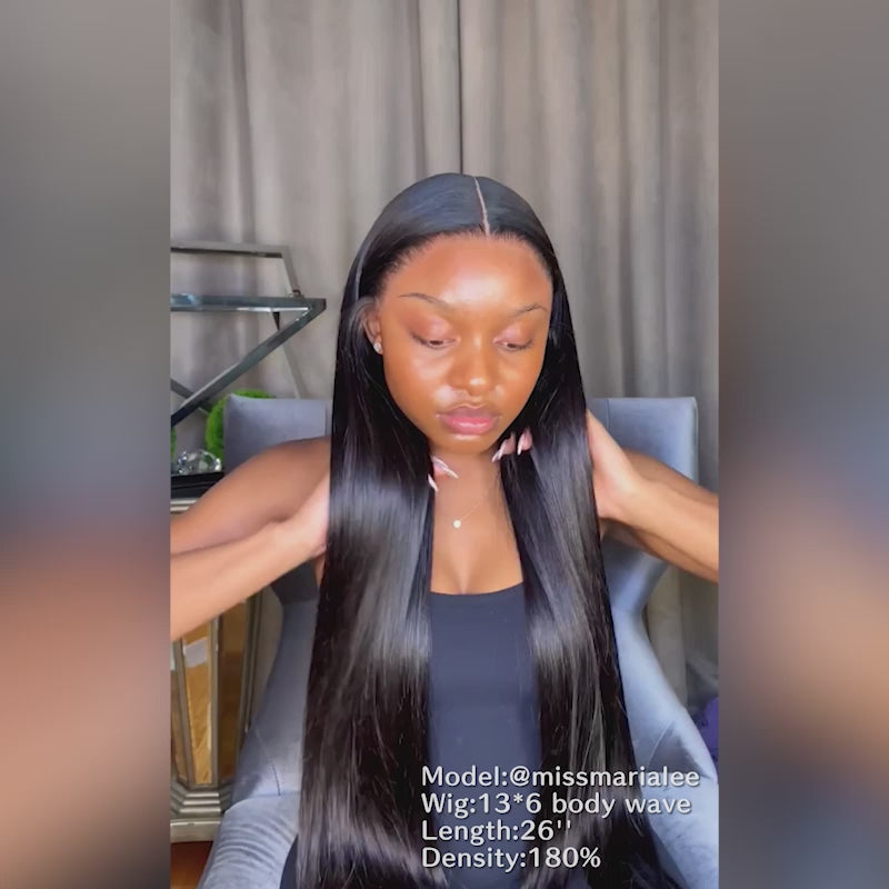 Sterly 13×6 HD Lace Body Wave Lace Front Wigs Human Hair Wig