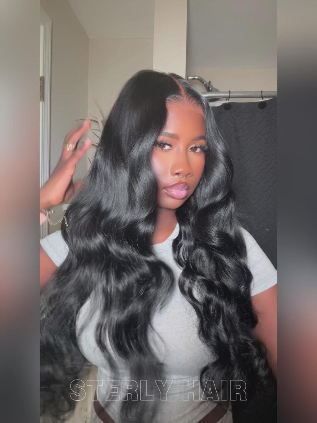 Sterly Glueless 7x6 HD Lace Wig Loose Body Lace Front Wigs Human Hair