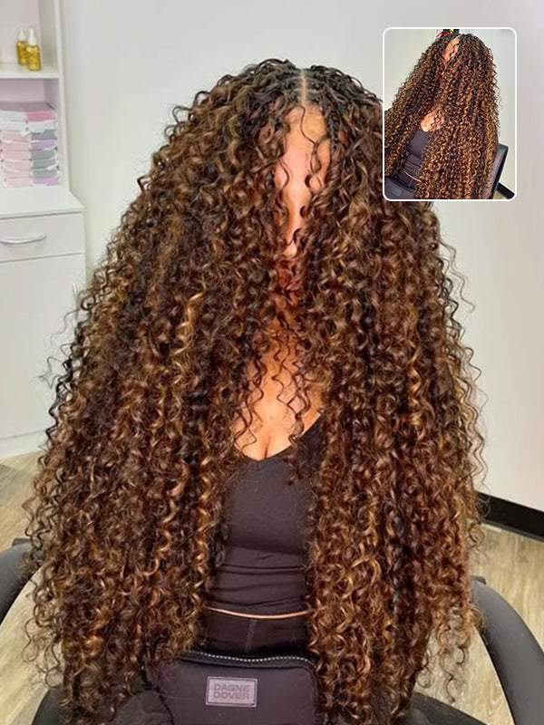 Raw Bulk Human Hair | Boho Braids Burmese Curly Hair Bulk For Braids 100% Human Hair Extensions 100g - sterlyhair