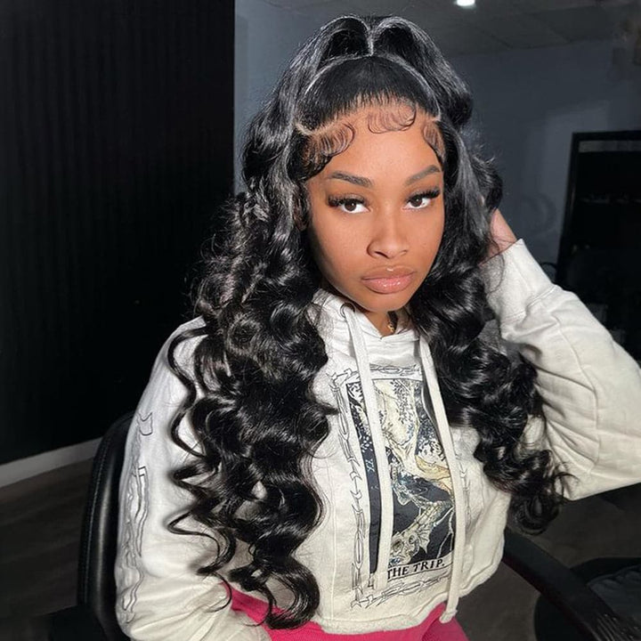 360 Lace Frontal Wigs Loose Deep Wave Human Hair Wigs For Women Sterly Hair - sterlyhair