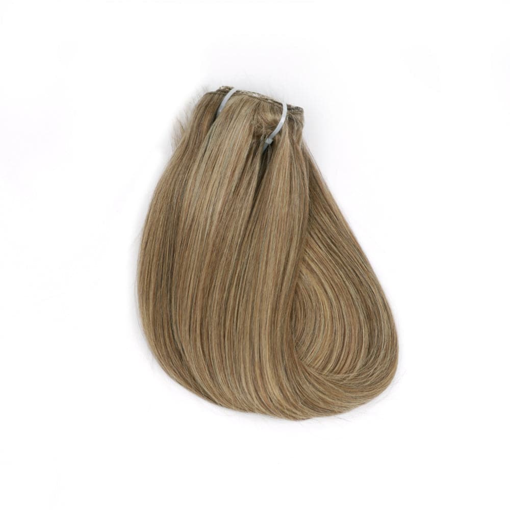 Sterly #6/27 Highlight Straight Clip-in Human Hair 8 Pices With 18 Clips 120g