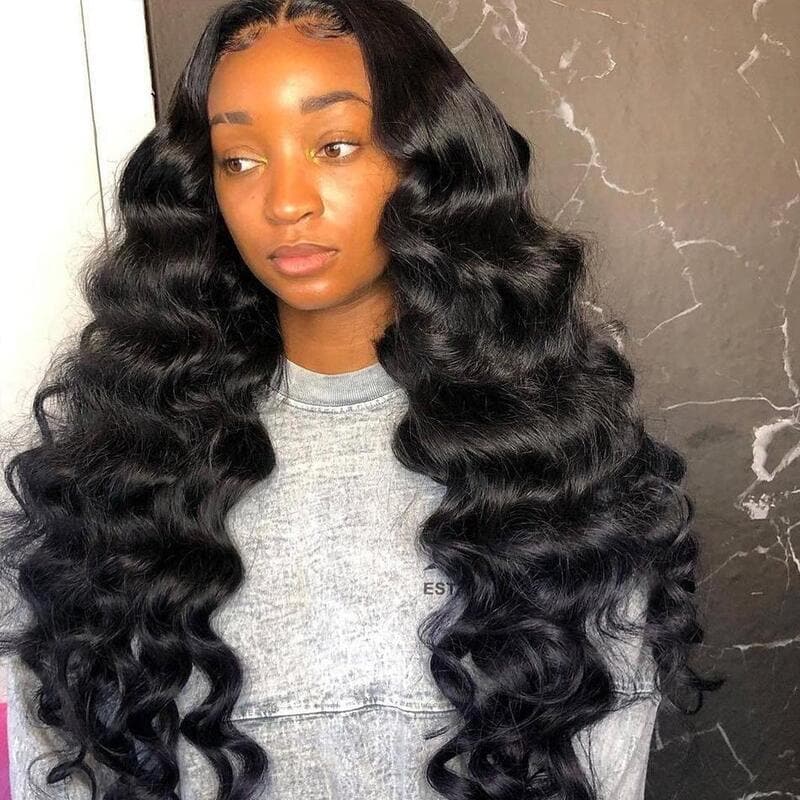 Loose Deep Wave Full Lace Human Hair Wig Sterly 100% Human Hair Wigs - sterlyhair
