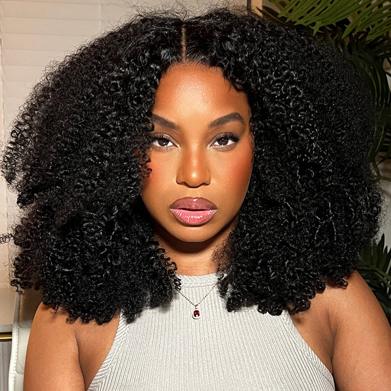 Sterly 13×6 Lace Kinky Curly Human Hair Wigs For Women - sterlyhair