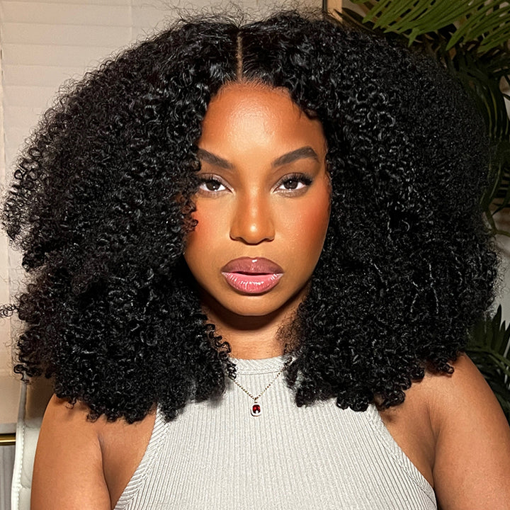 Sterly 13×6 Lace Kinky Curly Human Hair Wigs For Women - sterlyhair