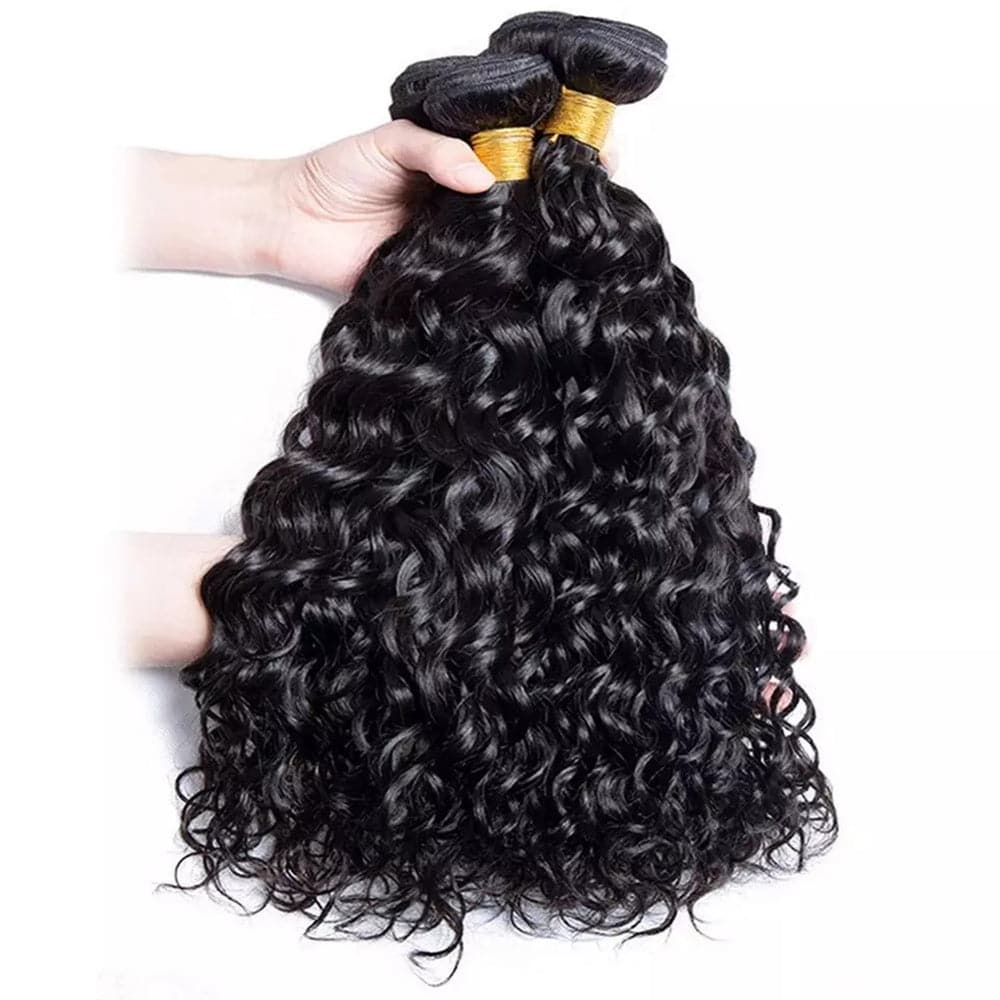 Sterly Hair Brazilian Virgin Hair Water Wave Bundles Human Hair Extensions