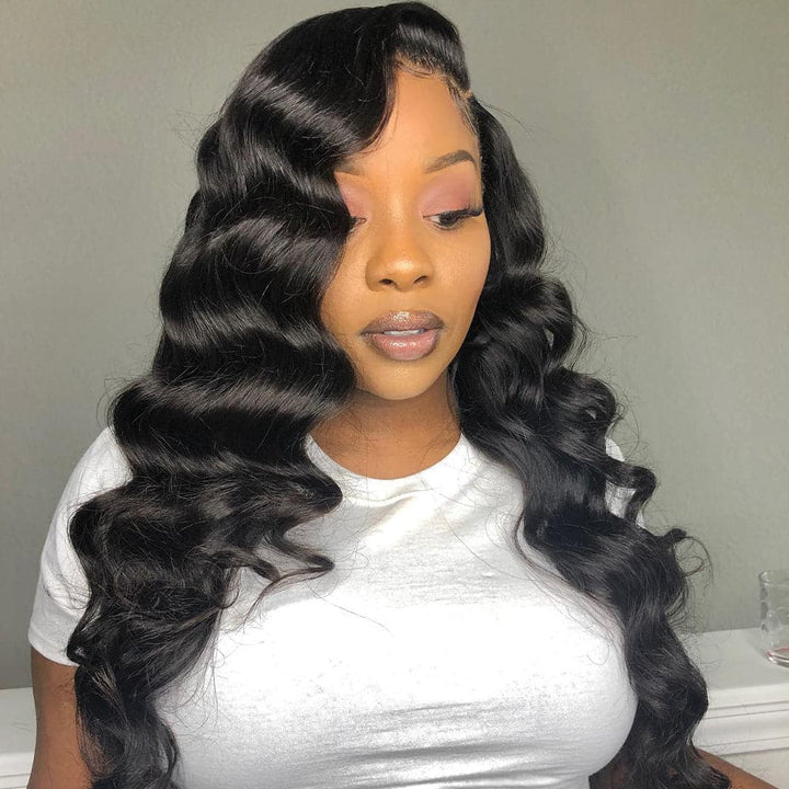 360 Lace Frontal Wigs Loose Deep Wave Human Hair Wigs For Women Sterly Hair - sterlyhair