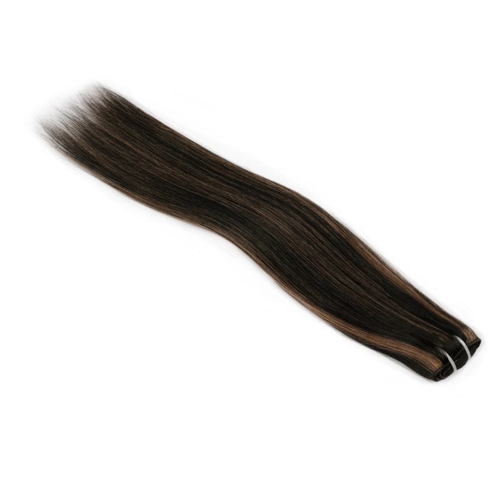 Sterly #P1B/30 Highlight Straight Clip-in Human Hair 8 Pices With 18 Clips 120g