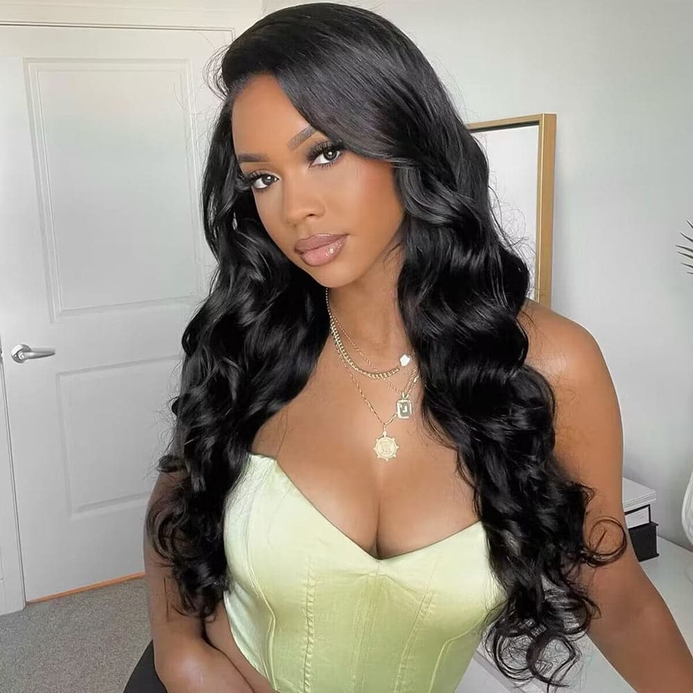 22-32inch Glueless V Part Body Wave Wigs No Code Needed