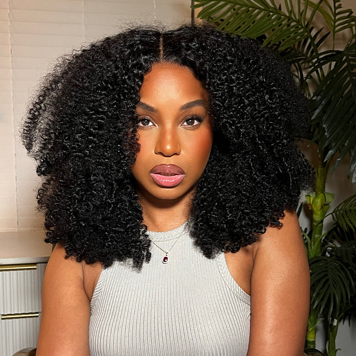 Sterly 13×6 Lace Kinky Curly Human Hair Wigs For Women - sterlyhair