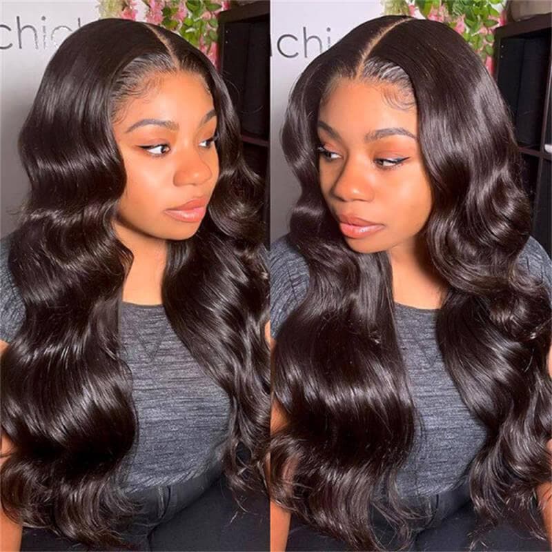 Sterly Wear And Go Glueless Wigs Body Wave 5×5/13×6 HD Transparent Lace Human Hair Wigs - sterlyhair