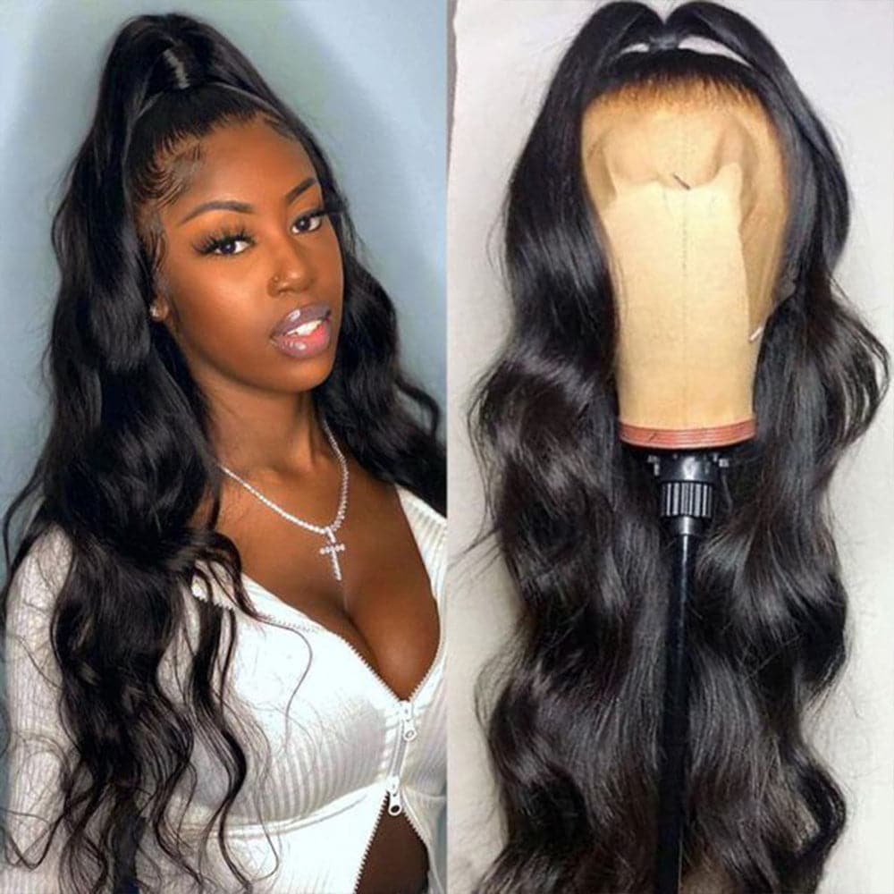 Sterly 13×4 HD Lace Body Wave Lace Front Wigs Transparent Lace Human Hair Wig