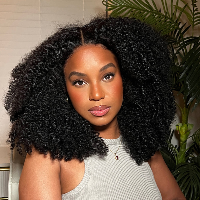 Sterly 13×6 Lace Kinky Curly Human Hair Wigs For Women - sterlyhair