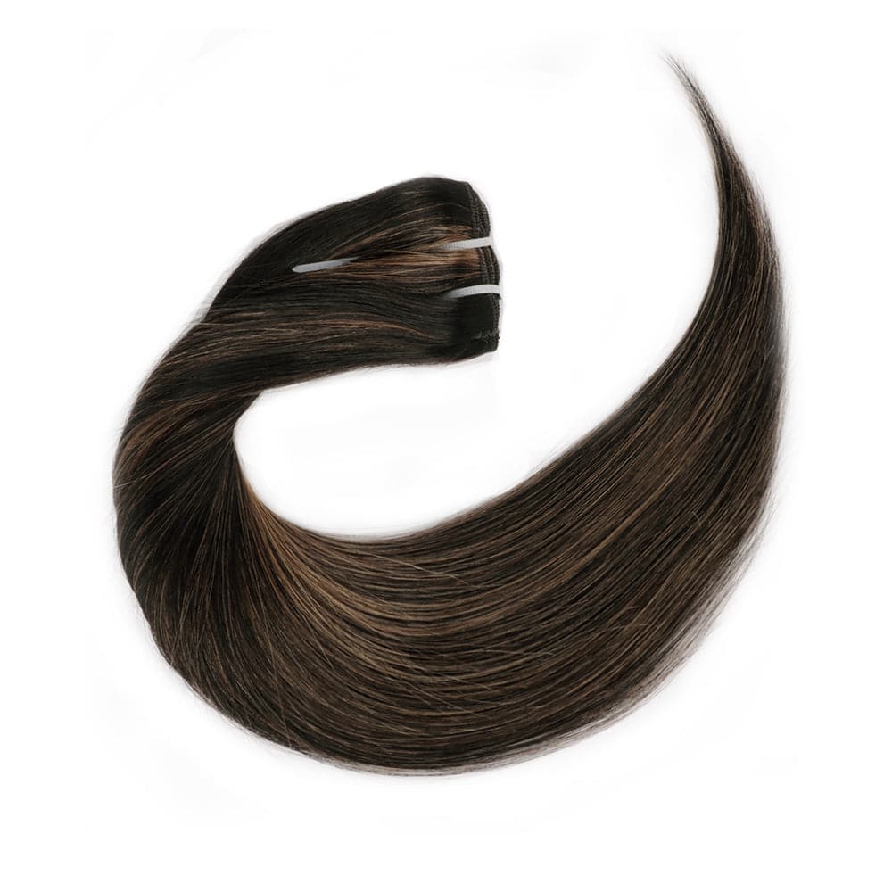 Sterly #P1B/30 Highlight Straight Clip-in Human Hair 8 Pices With 18 Clips 120g