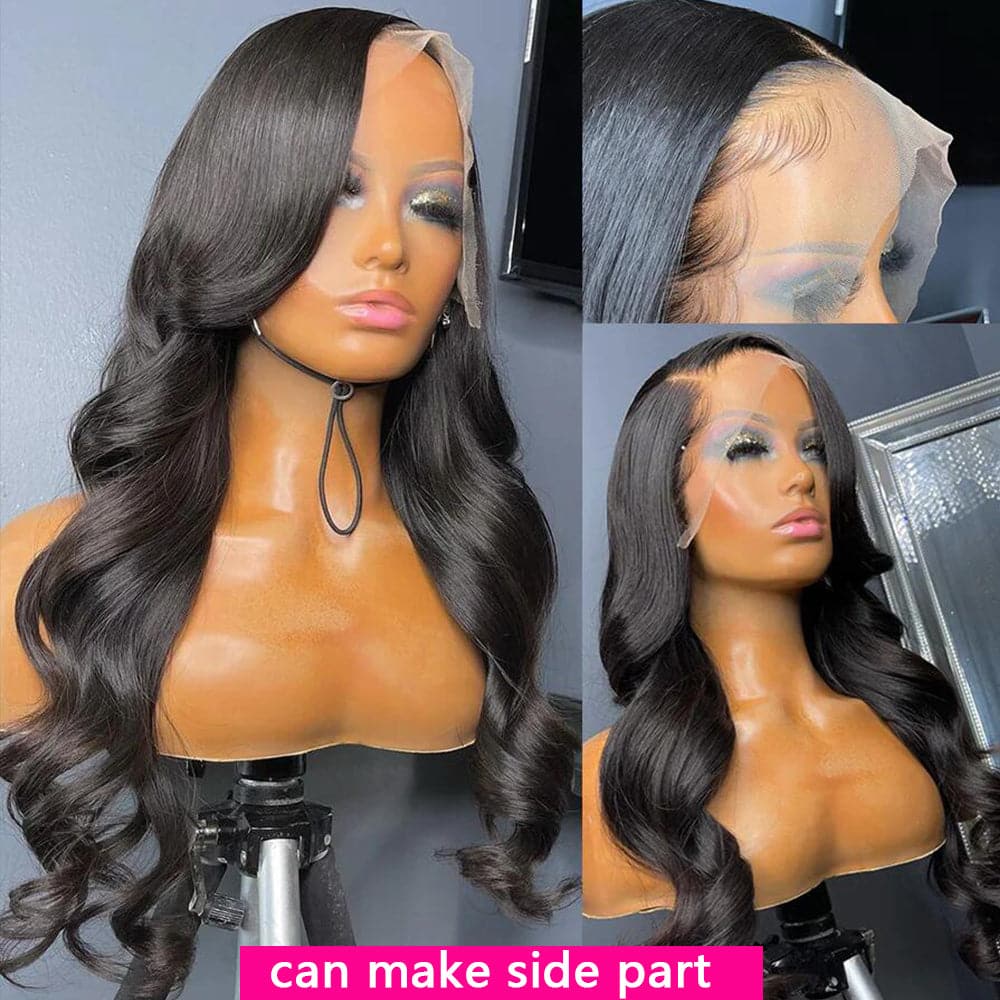 Sterly HD Transparent Lace 13x6 Body Wave Lace Front Human Hair Wigs
