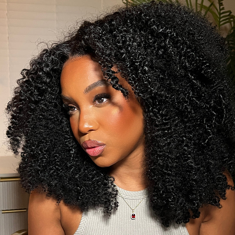 Sterly 13×6 Lace Kinky Curly Human Hair Wigs For Women - sterlyhair