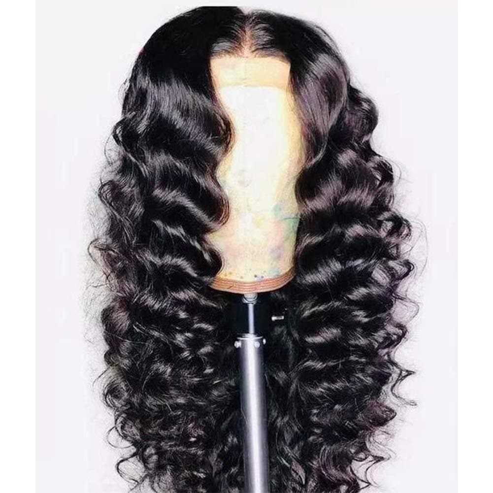 Loose Deep Wave Full Lace Human Hair Wig Sterly 100% Human Hair Wigs
