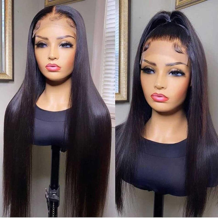 Sterly 5x5 Glueless HD Lace Closure Wigs Human Hair Silk Straight Hair Wigs - sterlyhair