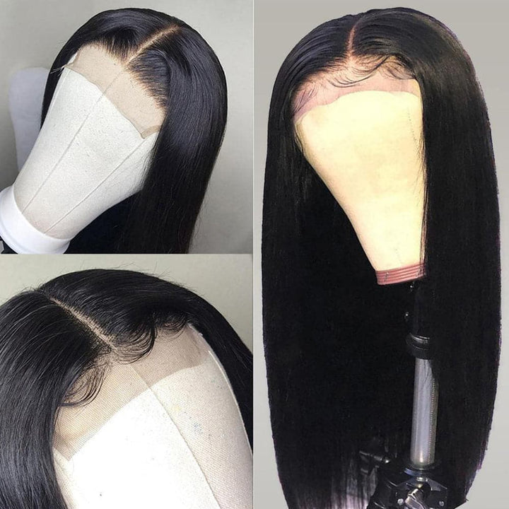 Sterly 5x5 Glueless HD Lace Closure Wigs Human Hair Silk Straight Hair Wigs - sterlyhair