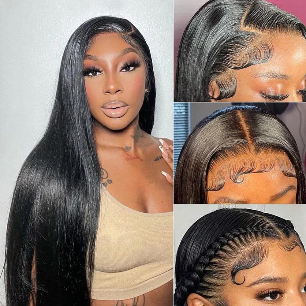 360 Lace Frontal Wigs Silk Straight Human Hair Wigs For Women Sterly Hair - sterlyhair