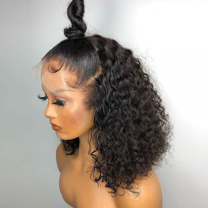 Sterly Curly Short Bob Wigs 13x6 Curly Lace Front Human Hair Wigs For Women - sterlyhair