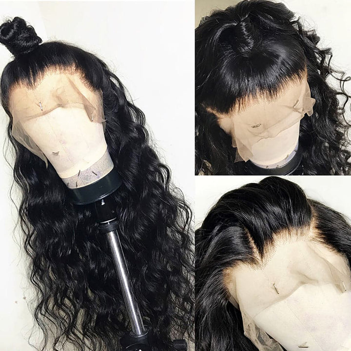 Loose Deep Wave 13×4 HD Transparent Lace Front Human Hair Wigs Sterly Hair - sterlyhair