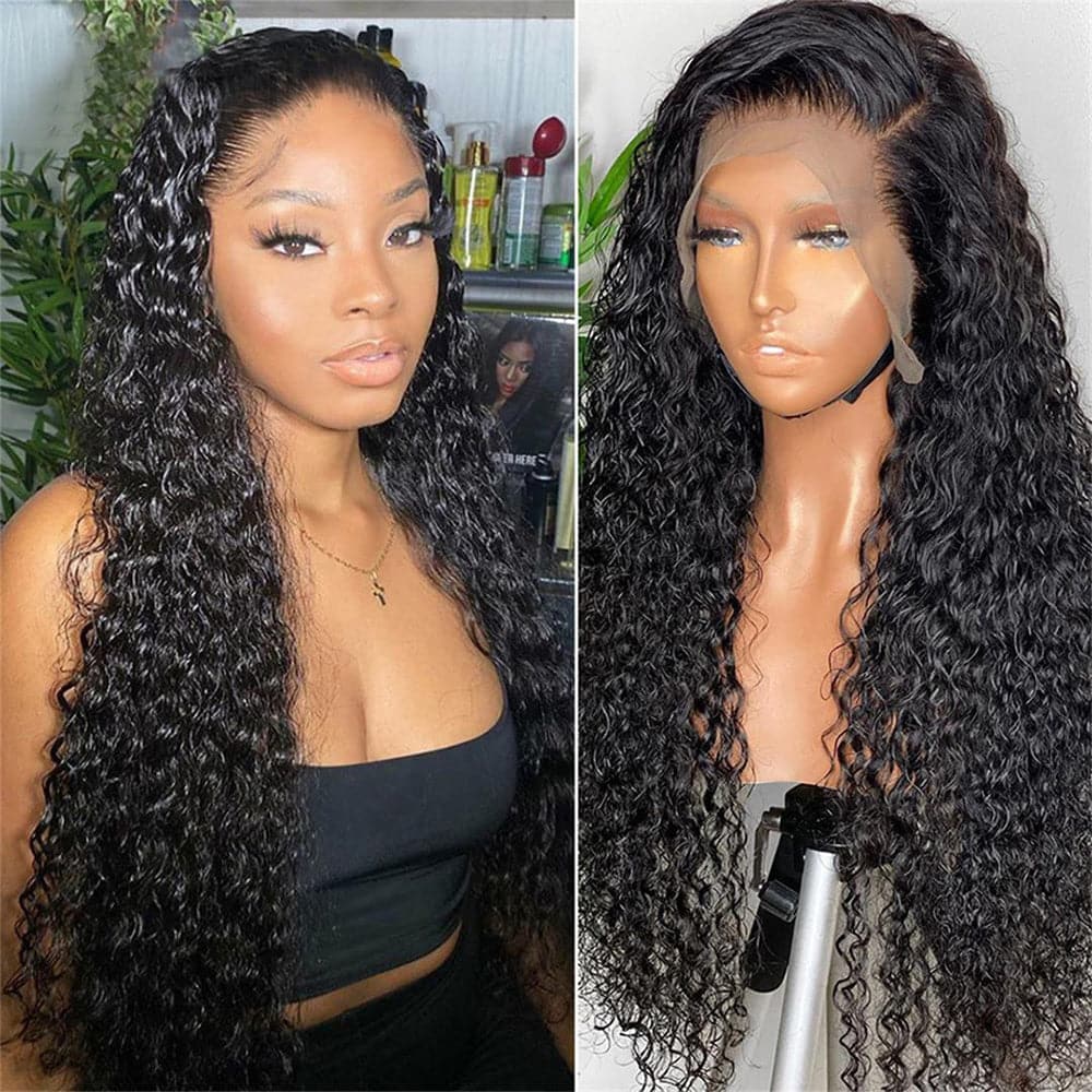 360 Lace Frontal Wigs Water Wave Human Hair Wigs For Women Sterly Hair - sterlyhair