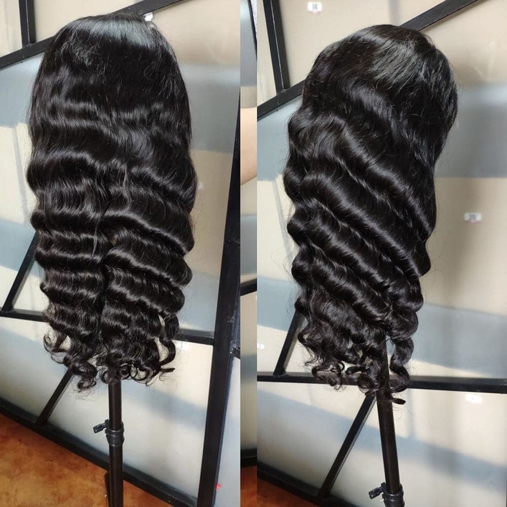 360 Lace Frontal Wigs Loose Deep Wave Human Hair Wigs For Women Sterly Hair - sterlyhair