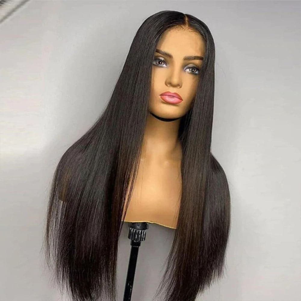 Sterly Transparent HD Lace 13×4 Straight Lace Front Wigs Human Hair Pre Plucked